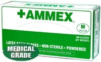 -Ammex Mint Nitrile SM PF TXT Gloves (100) product image