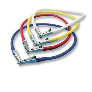 Spectrum Bib Clips, 17.5", Light Blue, 1/Pk, 204BC-2 image