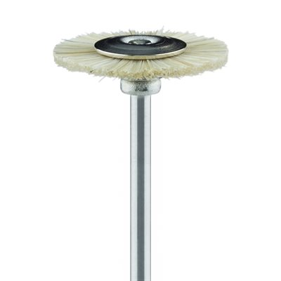 #110-190 White Polisher Horse Hair Brush HP Pack of 5 thumbnail 2