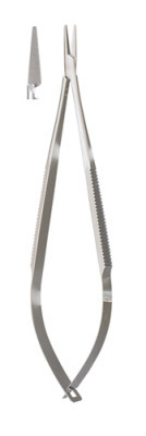 Castroviejo 5-1/2" Str. Needle Holder - Castroviejo 5-1/2" Str. Needle Holder - Image 1