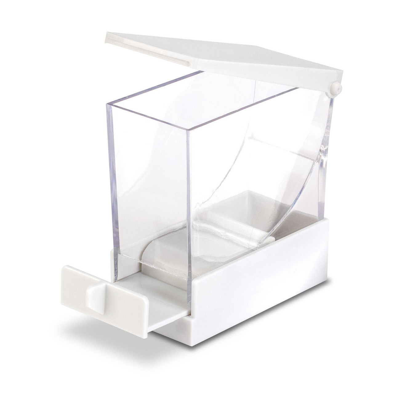 Plasdent - Cotton Roll Dispenser Pull Style, White, 207CRD-1 image