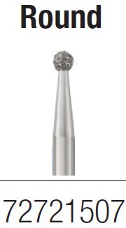 801-016C FG Round Diamond - Sterile (25) - 801-016C FG Round Diamond - Sterile (25) - Image 1
