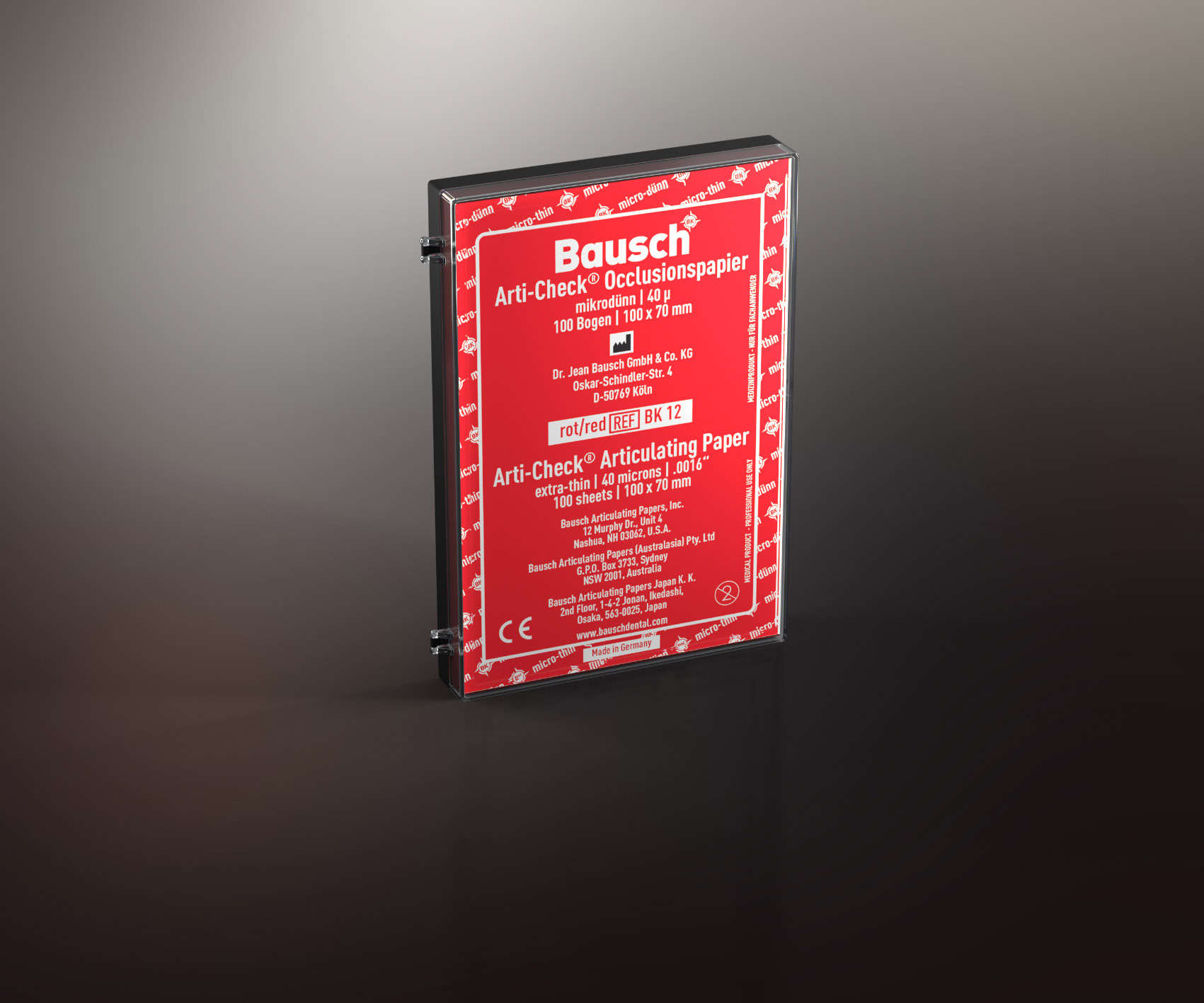 Articulating Paper Sheets X-Thin Red Refill Pk thumbnail 4