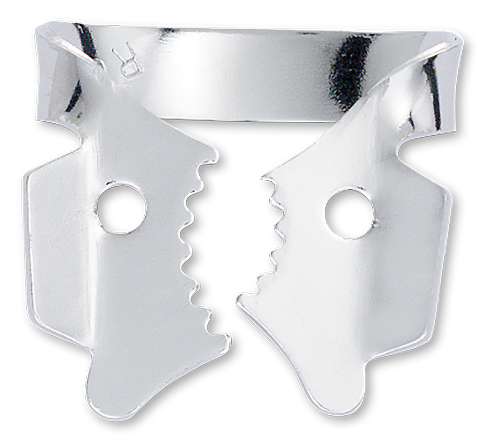 Hygenic Rubber Dam Clamp, Gloss Finish, # 13A, Winged, 1/Pk, H02705 thumbnail 12