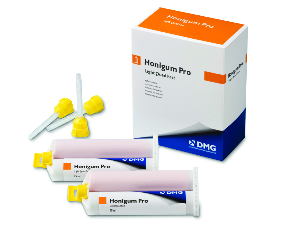 Honigum Automix VPS Impression Material, Cartridge Pack, Light Body, Quad Fast Set, 50 ml, Honey, 2/Pk, 999832 thumbnail 12