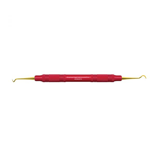 Sickle Scaler, XP, # N2, Posterior, EagleLite, Resin, 3/8", Red, 1/Pk, AESN2XPX thumbnail 5