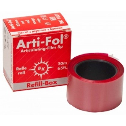 Arti-Fol Plastic Refill 1-sided Red 22mmx20m thumbnail 2