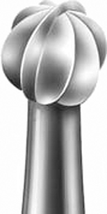 #1/018 Busch Steel Burs Round RA Pack of 6 - #1/018 Busch Steel Burs Round RA Pack of 6 - Image 1