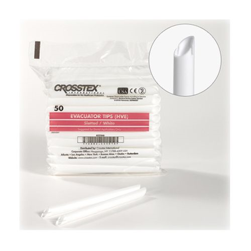 High Volume Evacuator White Sloted Tips Case of 80 Bags of 50 thumbnail 2