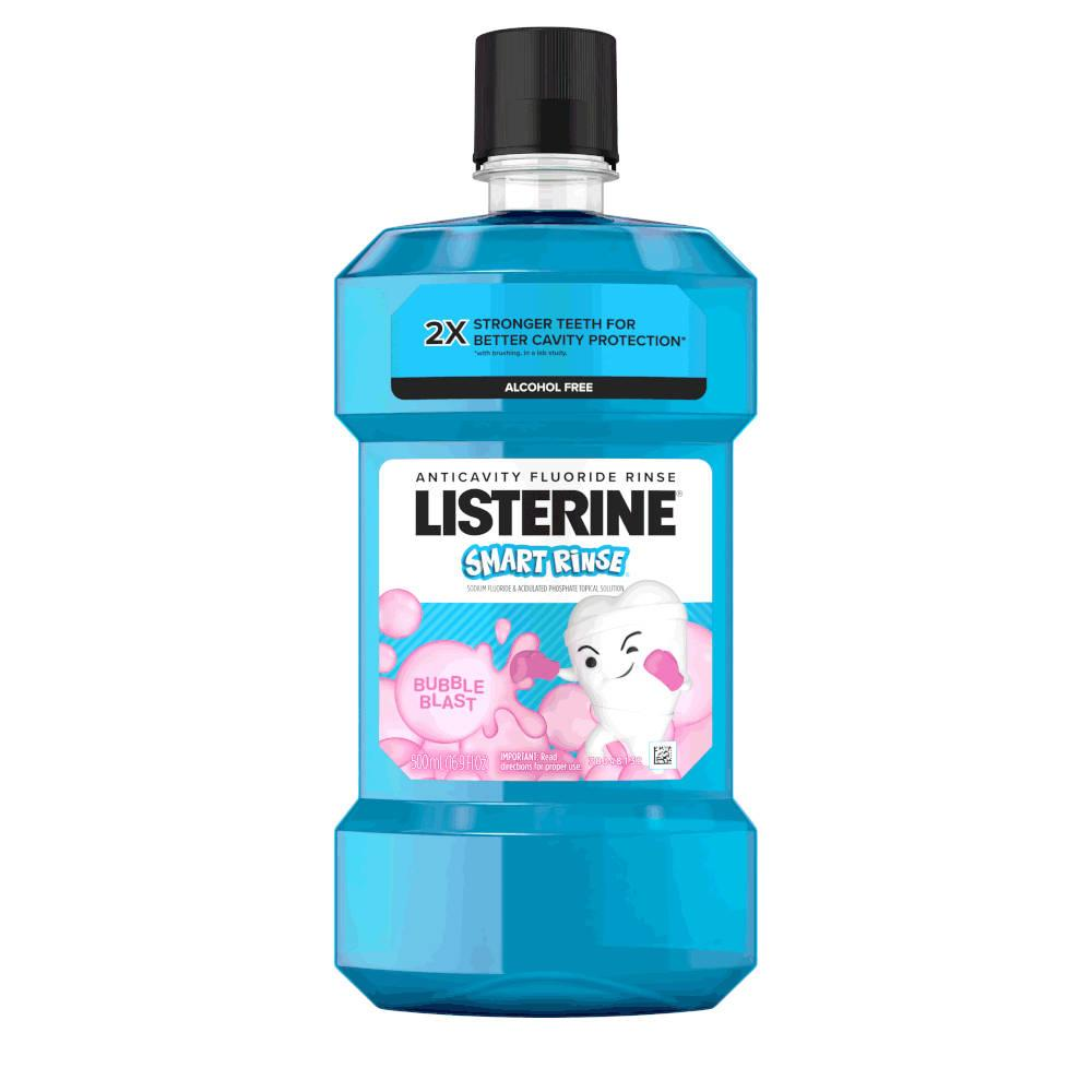 Listerine Smart Rinse Bubble Blast 500mL (6) product image