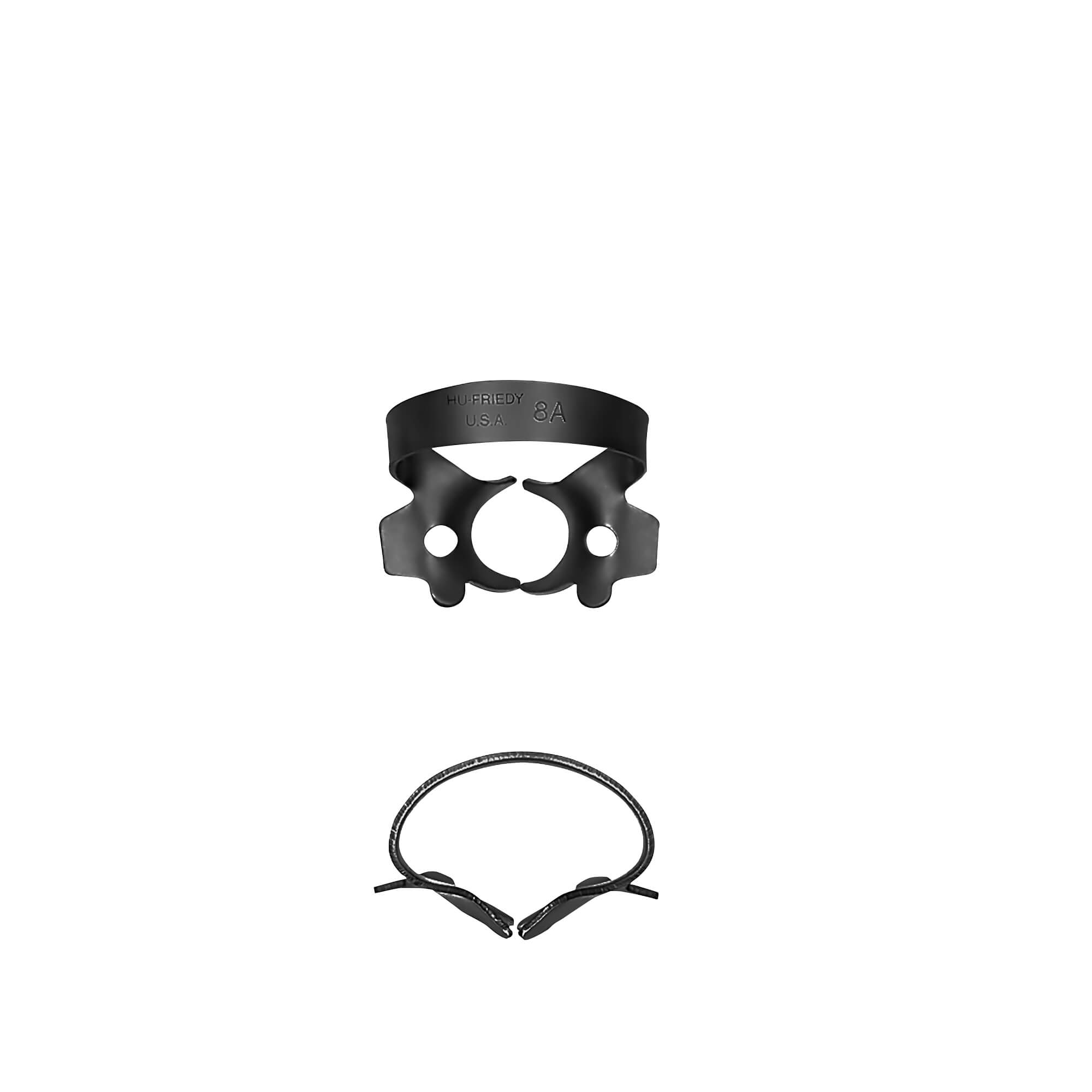 Black Line Rubber Dam Clamp Winged Size 8A Ea thumbnail 7