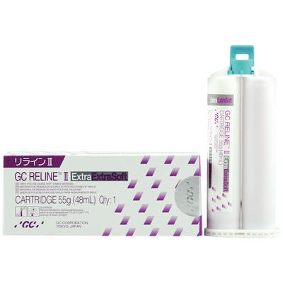GC Reline II Soft Liner Extra Extra Soft Cartridge Refill 55 Gm 48mL thumbnail 7