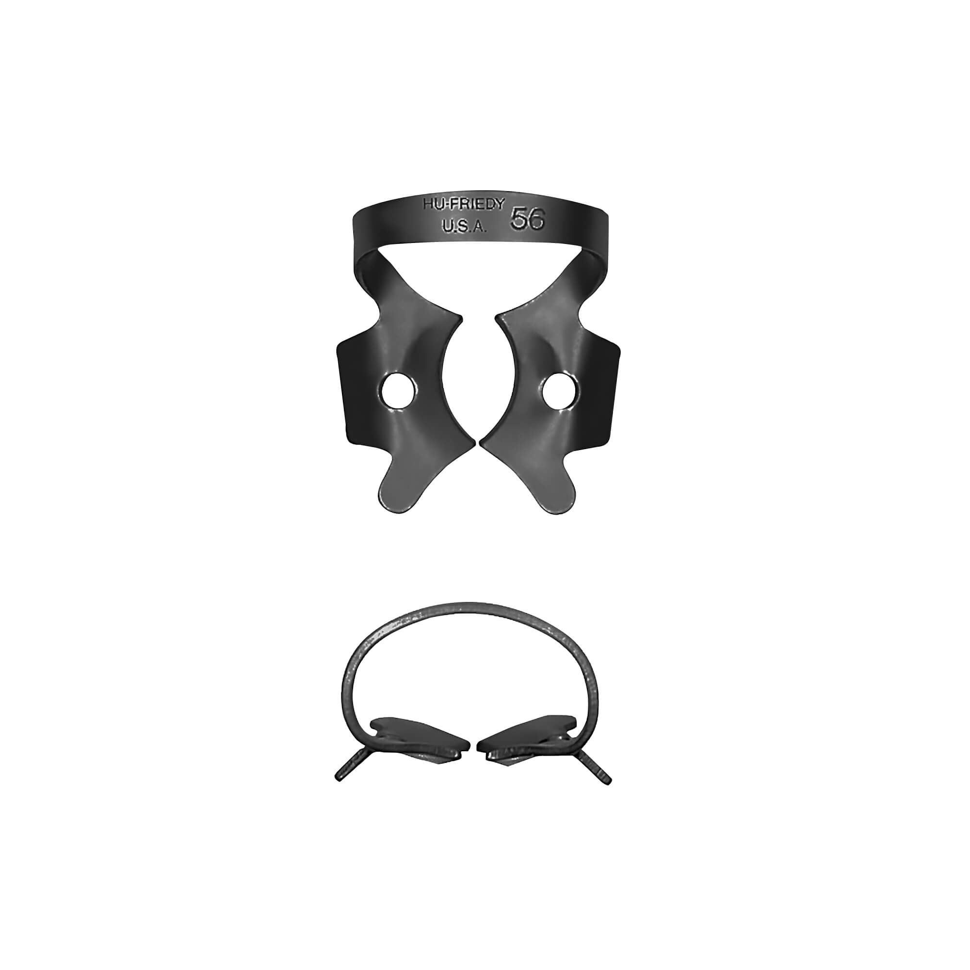 Hu-Friedy Black Line Rubber Dam Clamp Winged Size 56 Ea thumbnail 8