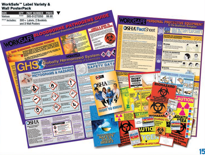 OSHA Poster 4122  Fact Sheet—Subpart U Healthcare Covid-19 ETS 11" x 17" Full Color Laminated thumbnail 2