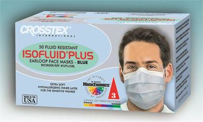 Isofluid Plus Procedure Mask ASTM Level 1 Anti-Fog Kaleidoscope Adult 50/Bx thumbnail 14