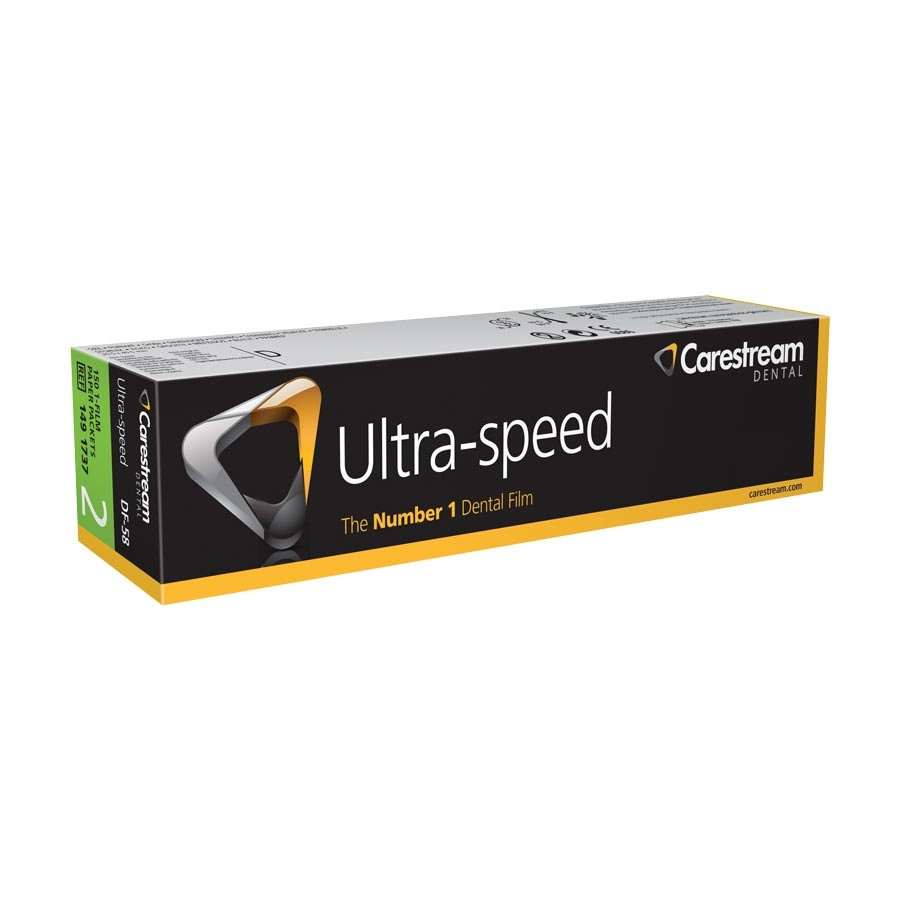 Ultra-Speed Film DF-58 Paper, Single Film, Standard, Adult, # 2, 150/Pk thumbnail 14