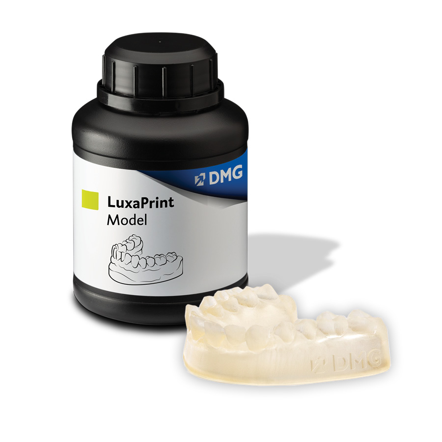 LuxaPrint Model 3D Printer Resin transparent, 200g bottle thumbnail 4