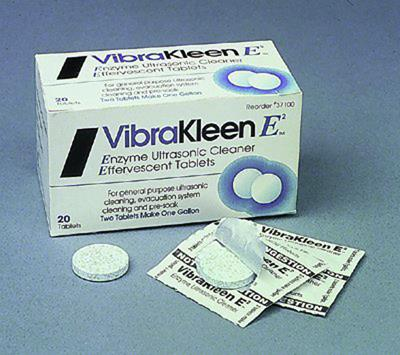VibraKleen E2 Ultrasonic Cleaner Tablets, 80/Pk, 50037101 image