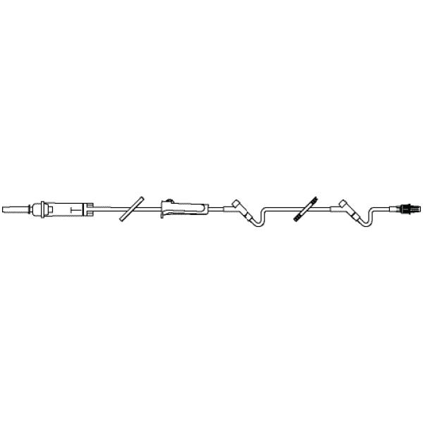 IV Set w/ 2 Interlink Sites 10dpmL 100" (48) product image