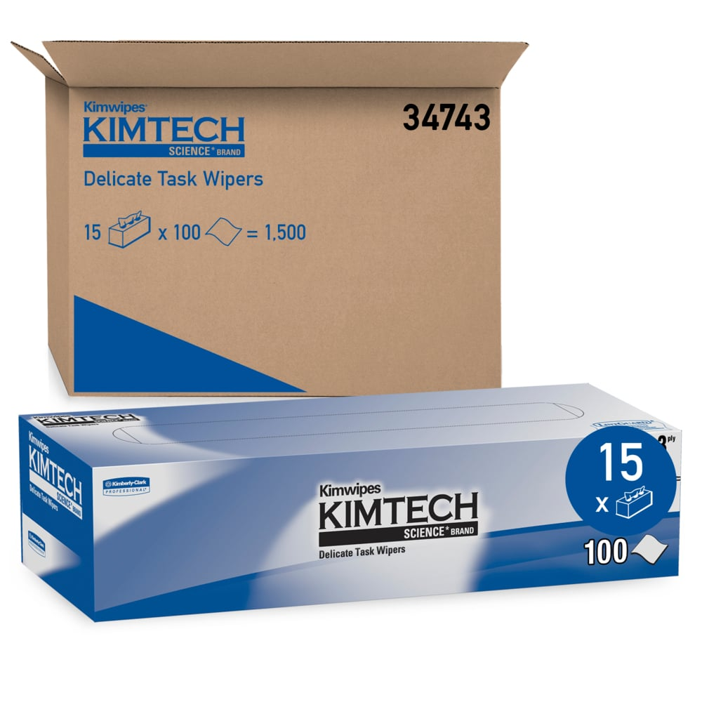 KimWipes Delicate Tasks Wipes 12x12 (119) product image
