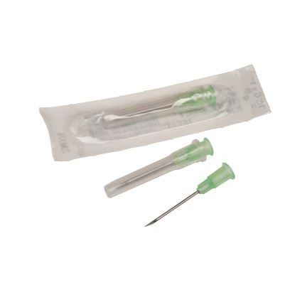 Sterile 1" 22GA A-Bevel SoftPack Hypo. Needle(100) - Sterile 1" 22GA A-Bevel SoftPack Hypo. Needle(100) - Image 1