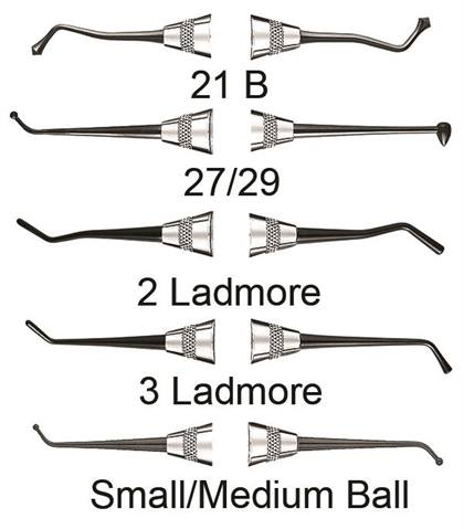 Burnisher, Double-End, XTS Smooth Satin Steel, # 27/29, 1/Pk, TNBB27/29 thumbnail 13