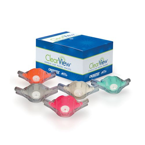 ClearView Single-Use Nasal Masks, Adult, Unscented, Grey, 12/Pk, 33035-9 thumbnail 13
