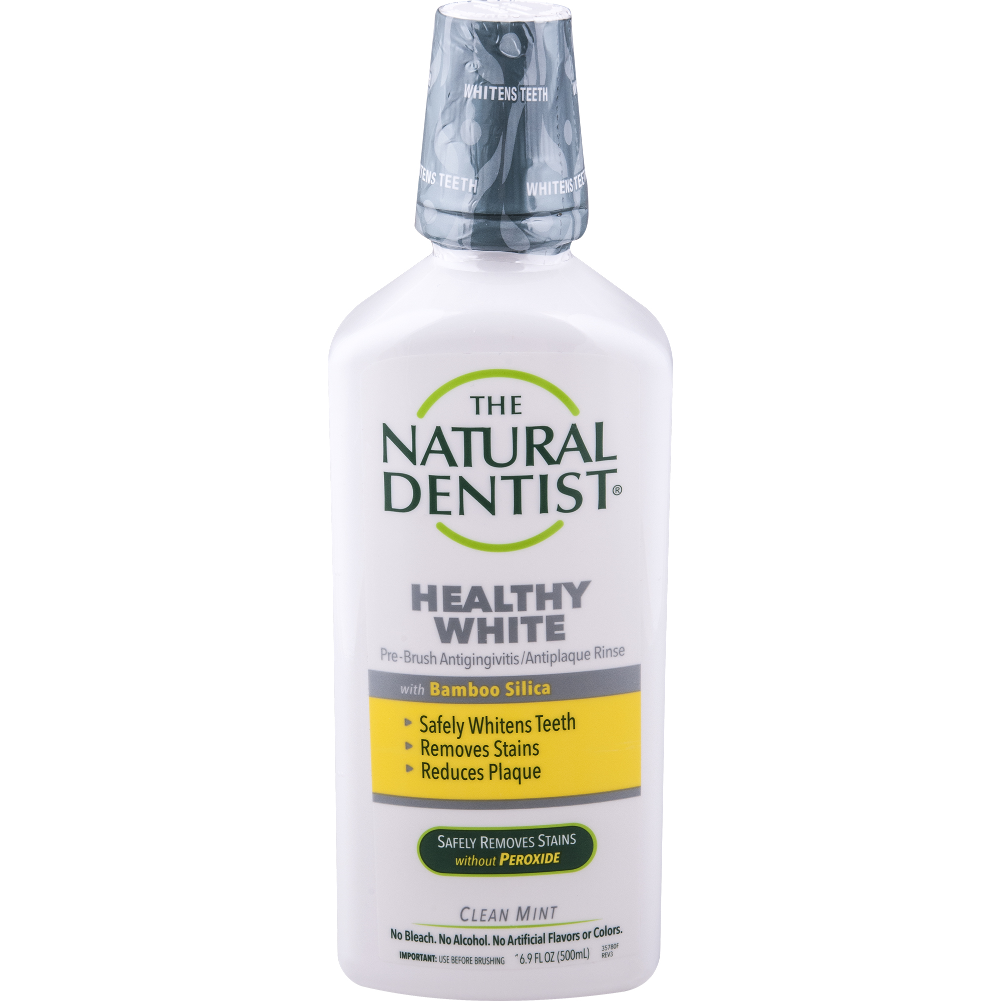 The Natural Dentist Mouth Rinse Herbal Ingredients Healthy White 6/Ca thumbnail 3