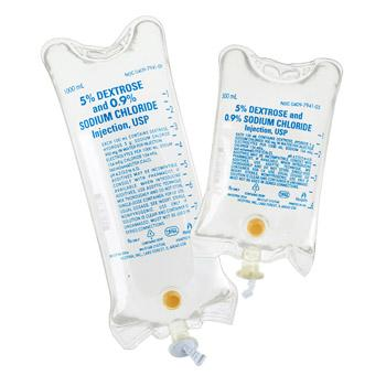 DEXTROSE 5%+SODIUM CHL. 0.9% 500ml BAG product image