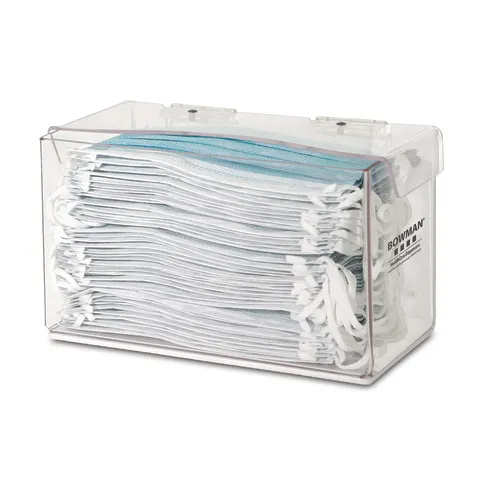 Face Mask Dispenser - Bulk with Hinged Lid product image