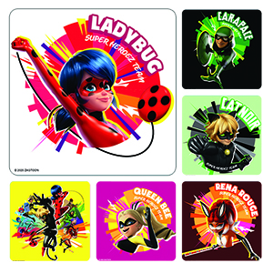 Stickers Miraculous Assorted 100/Rl product image