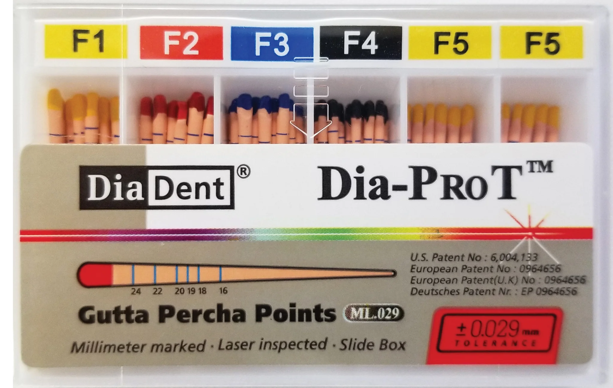 Gutta Percha, MM, Dia-ProT #F1, 60/Pk, ML150-S601 thumbnail 11