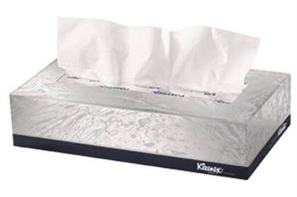 -Kleenex Facial Tissue White, 100/bx, Case of 36 - -Kleenex Facial Tissue White, 100/bx, Case of 36 - Image 1