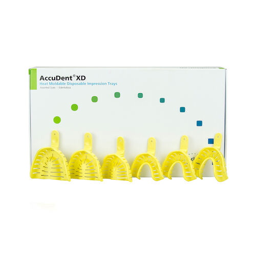 AccuDent XD Disposable Dentate Impression Tray Perforated Astd Combination 24/Pk thumbnail 7