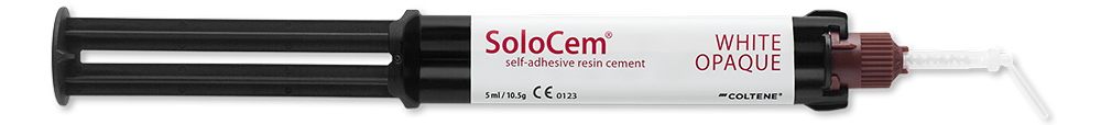 SOLOCEM Resin Cement White Opaque Refill Package Ea thumbnail 7
