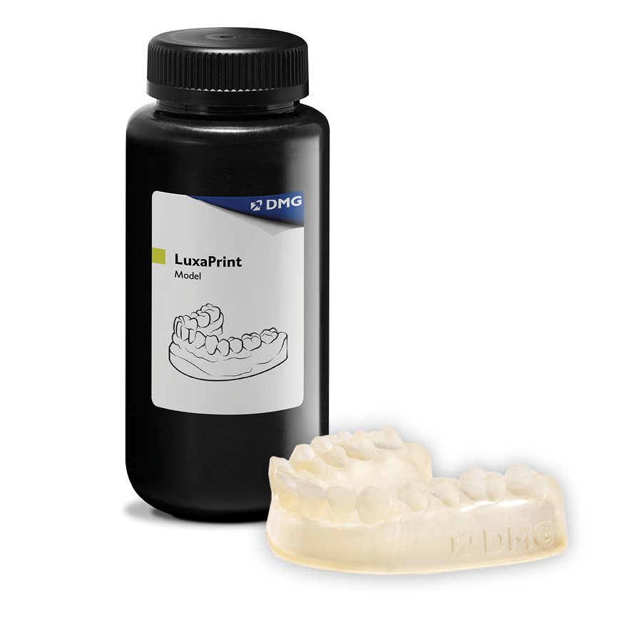 LuxaPrint Model 3D Printer Resin transparent, 1,000g bottle thumbnail 5