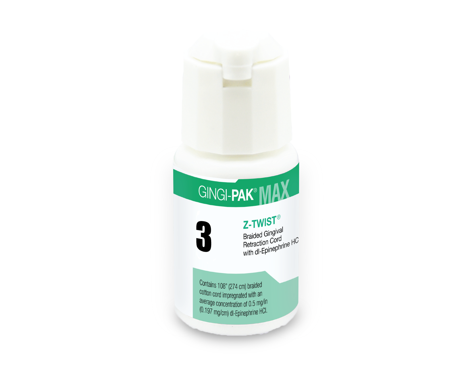 Gingi-Pak MAX Z-Twist Braided Epinephrine Size 3 Thick Ea thumbnail 13