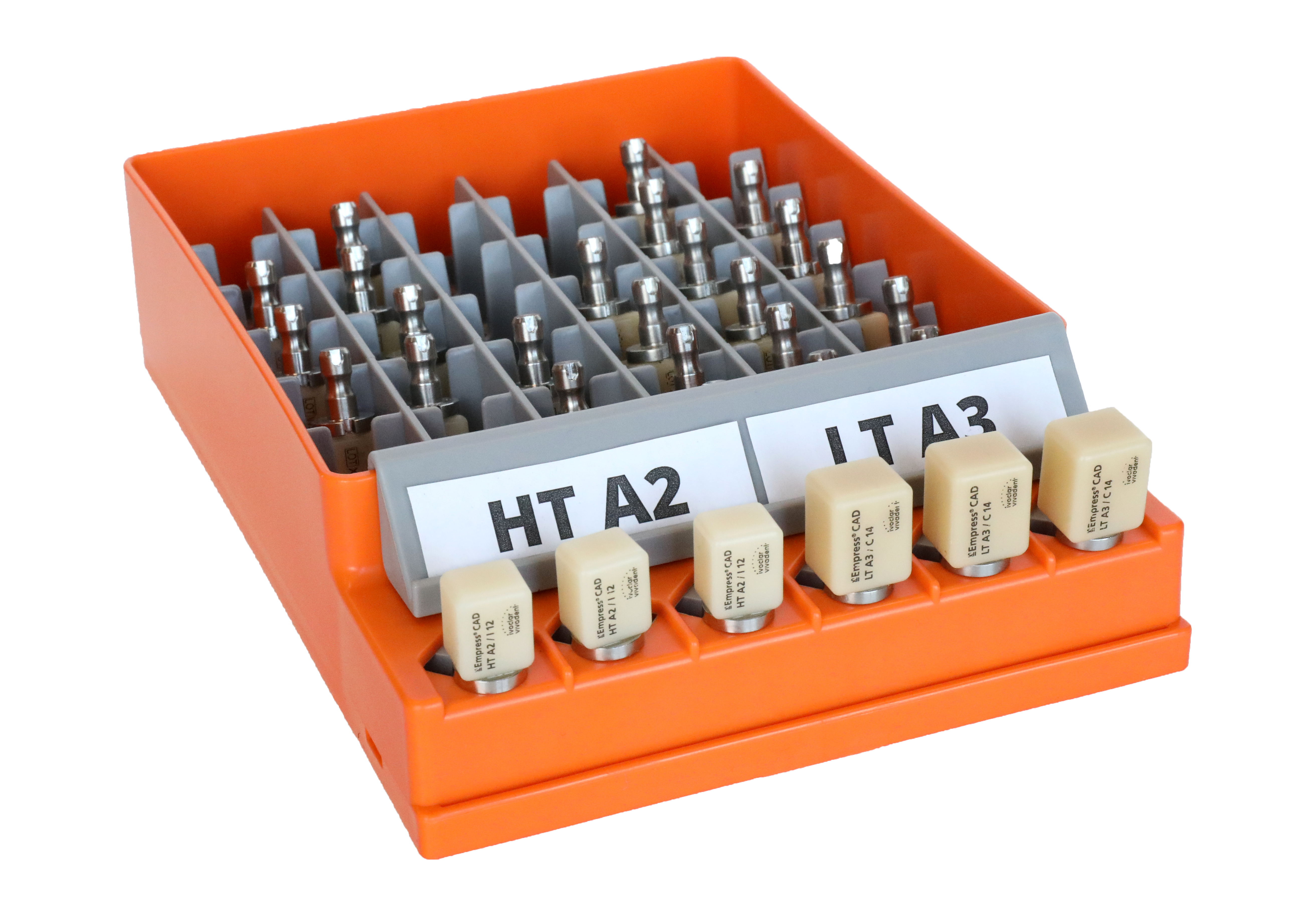 CAD/CAM Block Organizer Storage & Organizer Vibrant Orange thumbnail 6