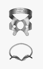 Rubber Dam Clamp, # 14, Molars, Satin Steel, 1/Pk, RDCM14 thumbnail 14