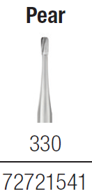 330 FG Carbide Bur Clinic Bag (100) image