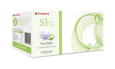 Cranberry S3 C2 Face Masks Lavender 50/Bx ASTM Level 2 thumbnail 13