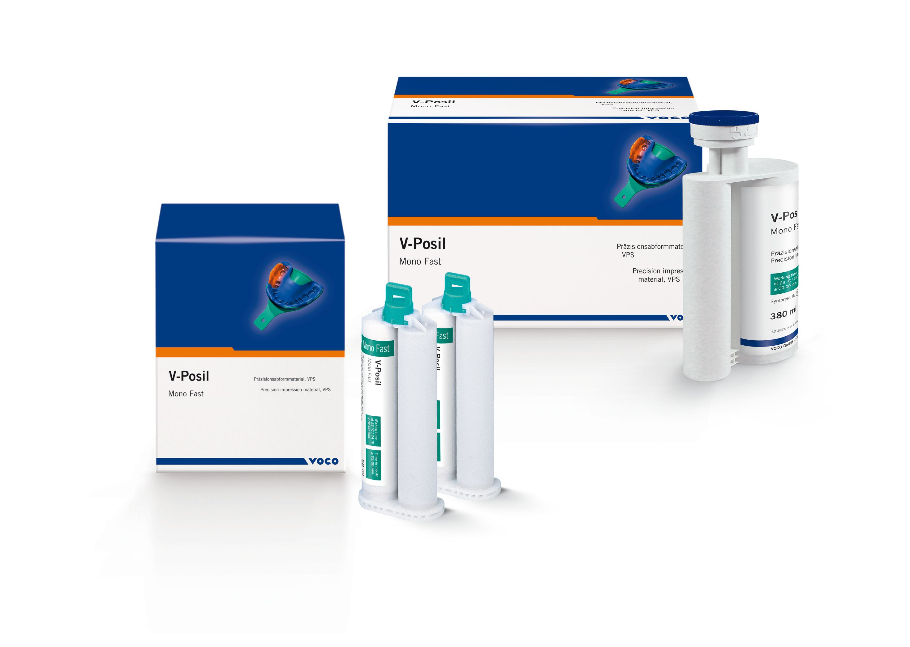 V-Posil Impression Material Fast Set 380 mL Monophase Cartridge Ea thumbnail 3