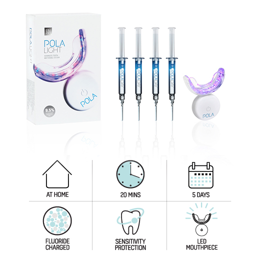 Pola Light Take Home Tooth Whitening System Kit 22% Carbamide Peroxide Ea product image