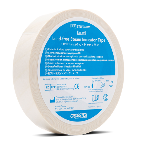 SPS Medical, Sterilization Tape, 1/2" 60yd, 1/Pk, STLF12MM - SPS Medical, Sterilization Tape, 1/2" 60yd, 1/Pk, STLF12MM - Image 1