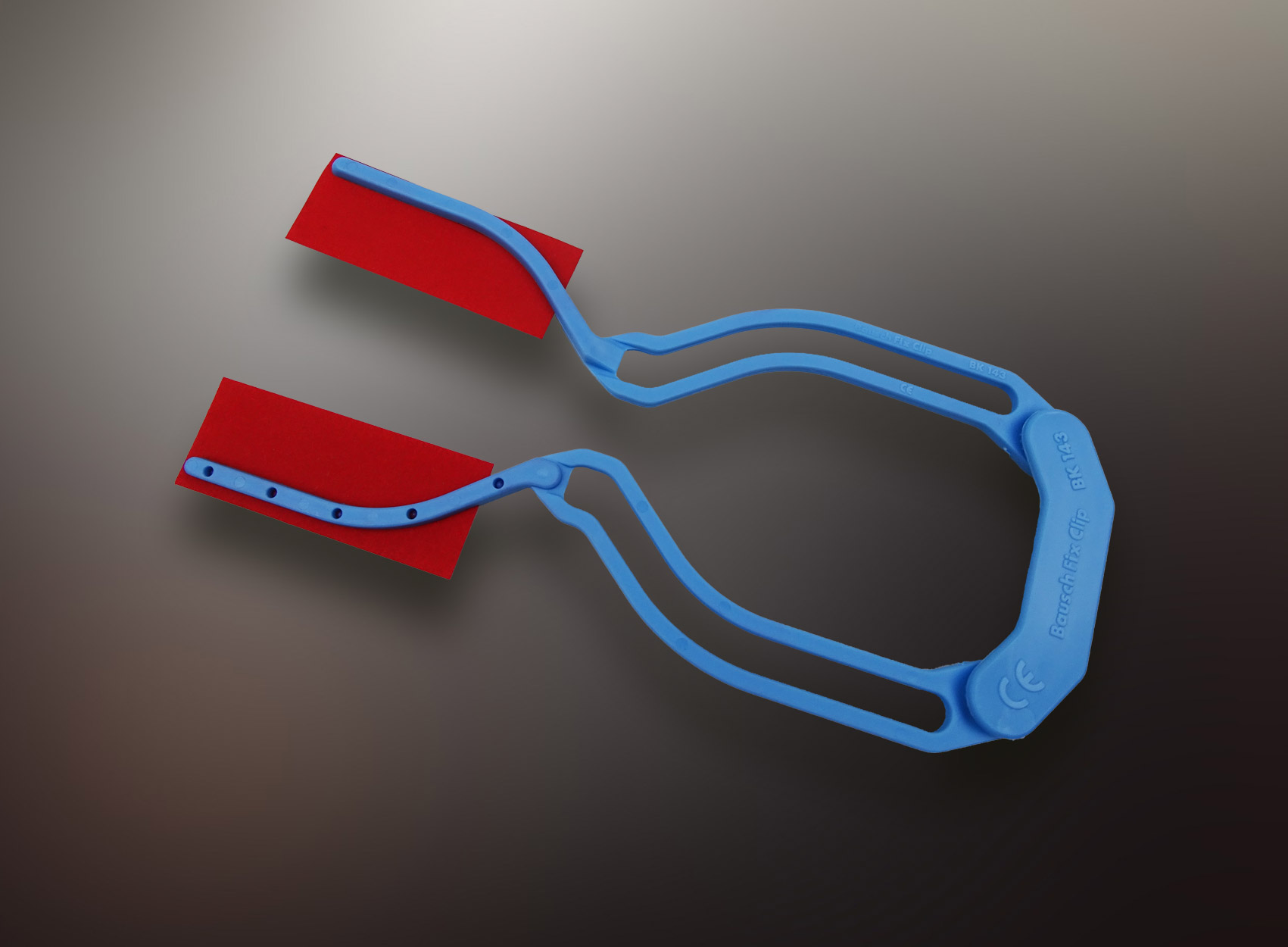 Fix-Clip Articulating Paper Forceps Biteframe Plastic Reusable 5/Pk - Fix-Clip Articulating Paper Forceps Biteframe Plastic Reusable 5/Pk - Image 1