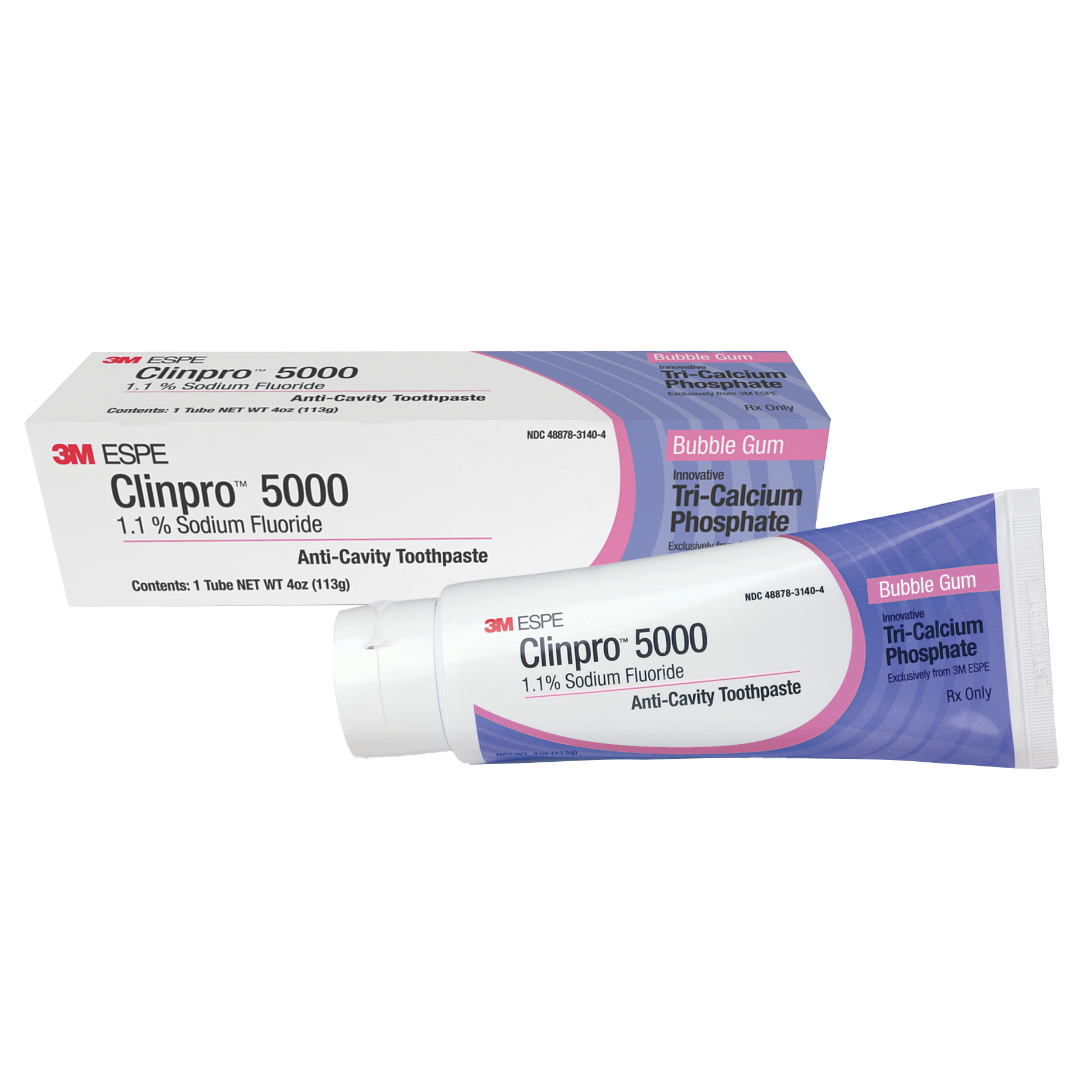 3M™ Clinpro™ 5000 Toothpaste 1.1% Sodium Fluoride Bubblegum 4oz/Tb thumbnail 13