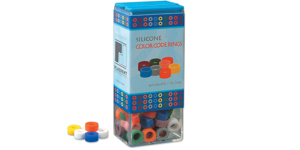 Silicone Instrument Color Code Rings, Large, Assorted, 80/Pk, 205CD-A thumbnail 4