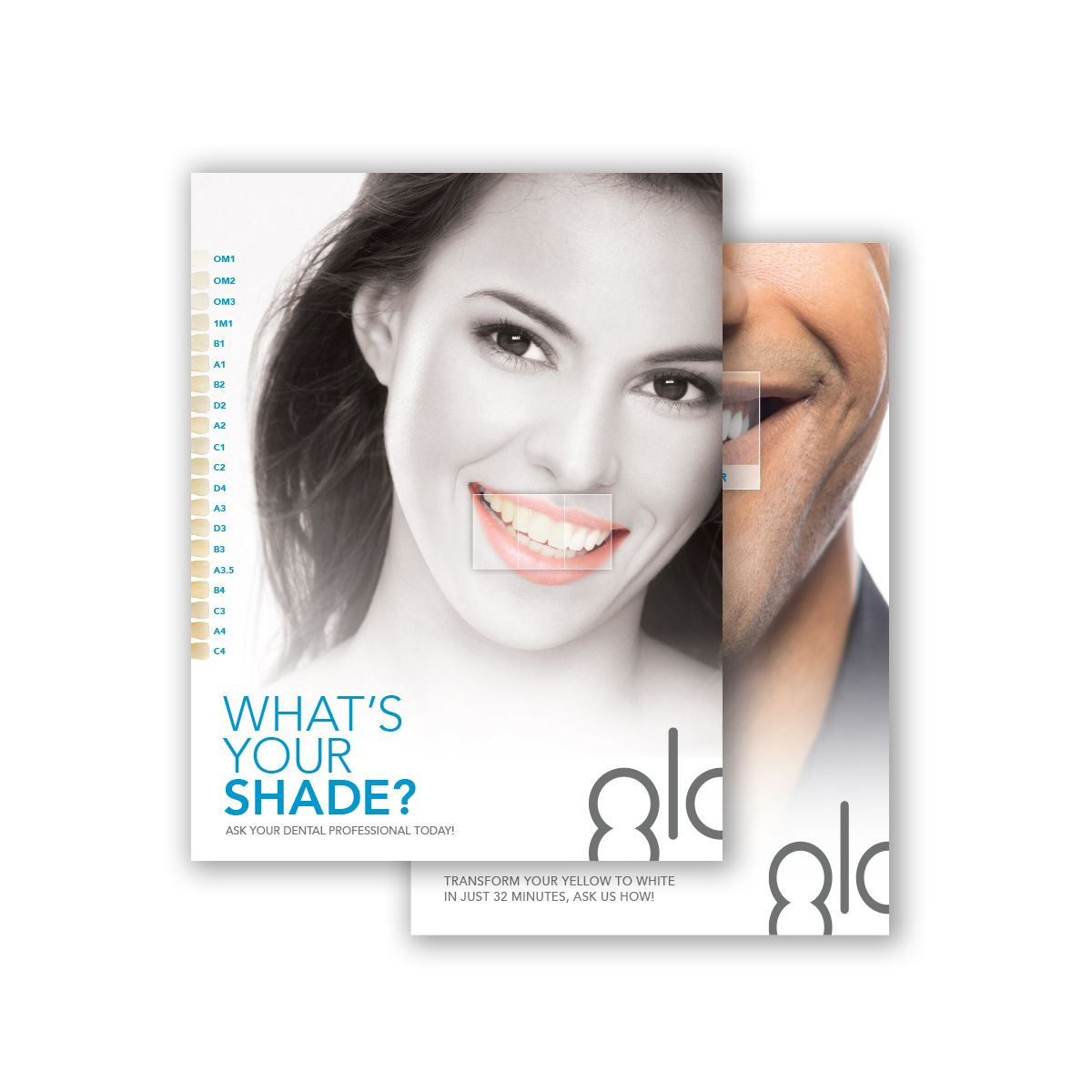 -Shade Easel for GLO/Vita Shade Guides 11"x14" (2) product image