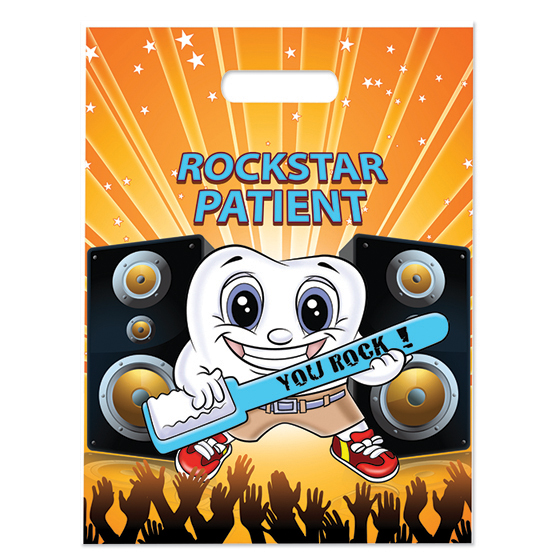 Full Color Bags Rockstar 9 in x 13 in 250/Pk thumbnail 2