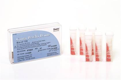 Gutta Percha Points, Vials, 0.02 Taper, # 25, Red, 180/Pk, 670930 thumbnail 10